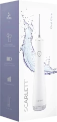 Ирригатор Scarlett SC-WF04 портатив. белый