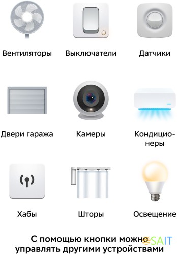 Умная кнопка Sber SBDV-00032 р.д.22м белый