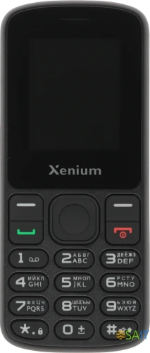 Мобильный телефон Xenium X160 черный моноблок 2Sim 1.77" 128x160 Nucleus GSM900/1800 MP3 FM