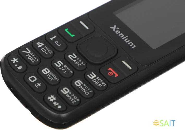 Мобильный телефон Xenium X160 черный моноблок 2Sim 1.77" 128x160 Nucleus GSM900/1800 MP3 FM