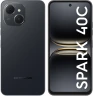 Смартфон Tecno Spark 40C 256Gb 8Gb черный моноблок 3G 4G 2Sim 6.67" 720x1600 Android 15 13Mpix 802.11 a/b/g/n/ac/ax GPS GSM900/1800 Protect FM microSD max1024Gb